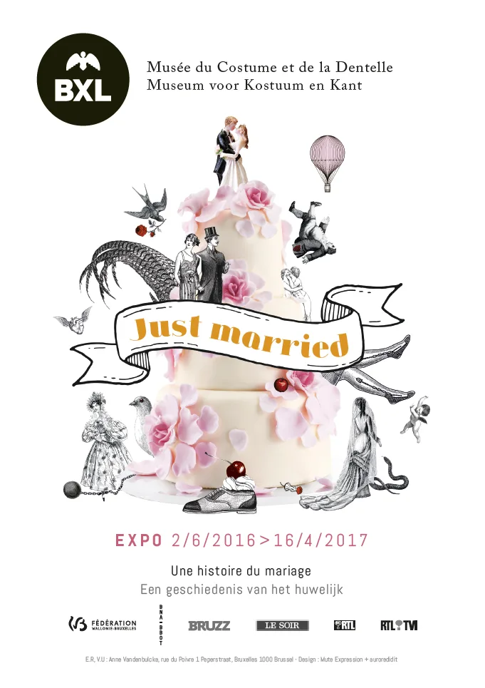 Exposition Just Married, une histoire du mariage_Musee Mode & Dentelle