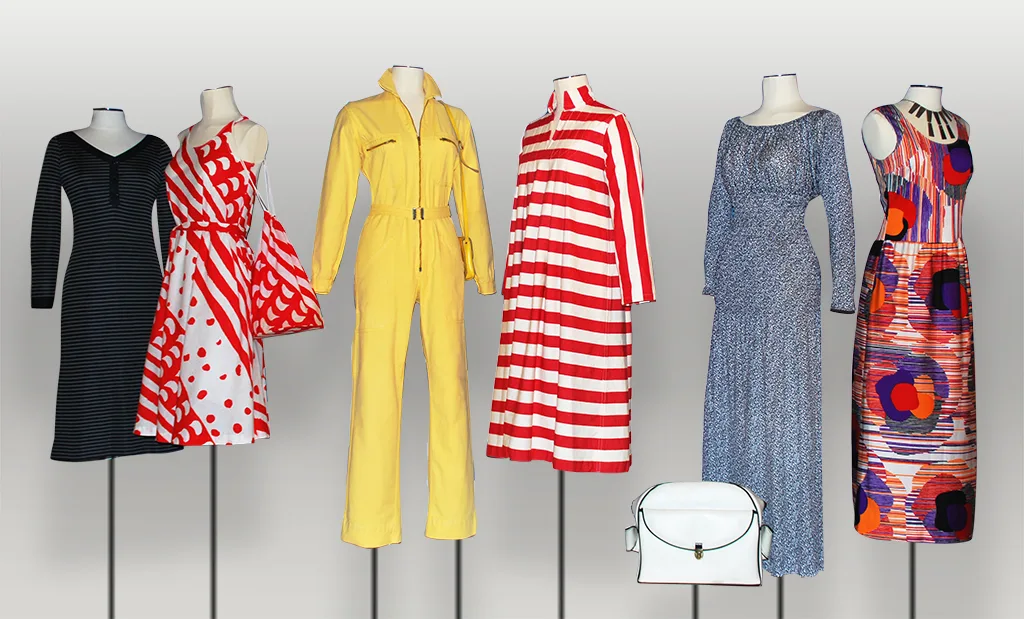 Exposition Seventies, Chacun ses audaces ©Musée Mode & Dentelle